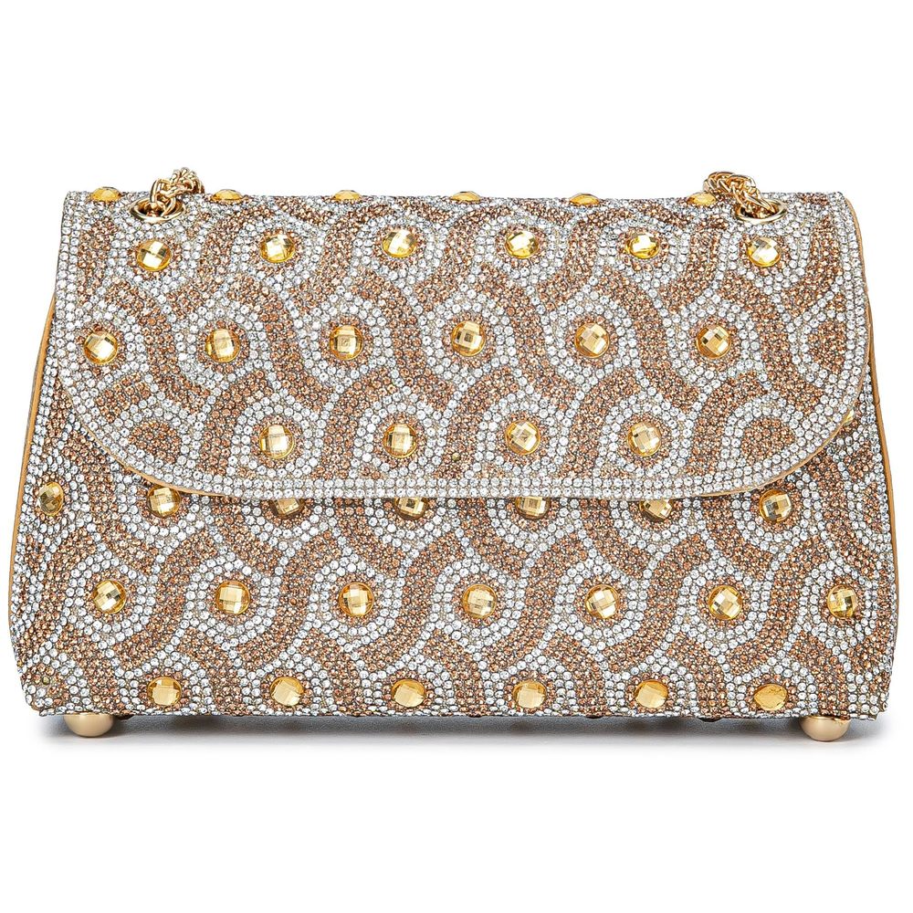 Ladies Rhinestone Evening Clutches Glitter Handbag Elegant Small Shoulder Bag :